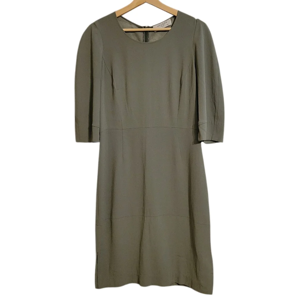 MM Lafleur Olive Green Dress - Picture 1 of 8